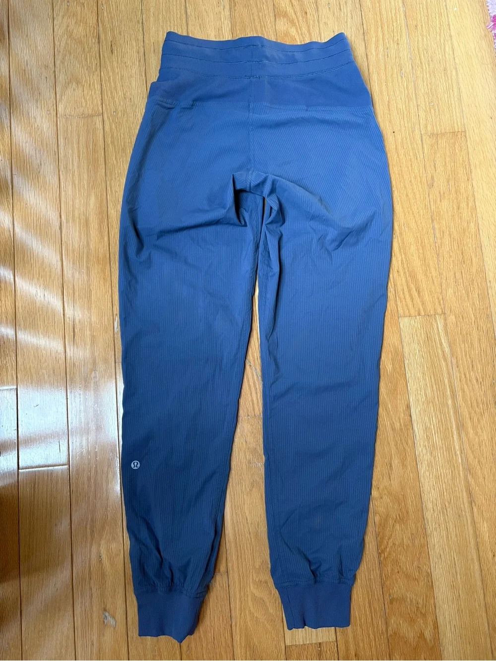 Blue Lululemon Dance Studio pant